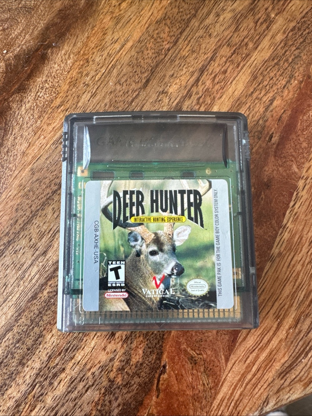 Gameboy color deer hunter game